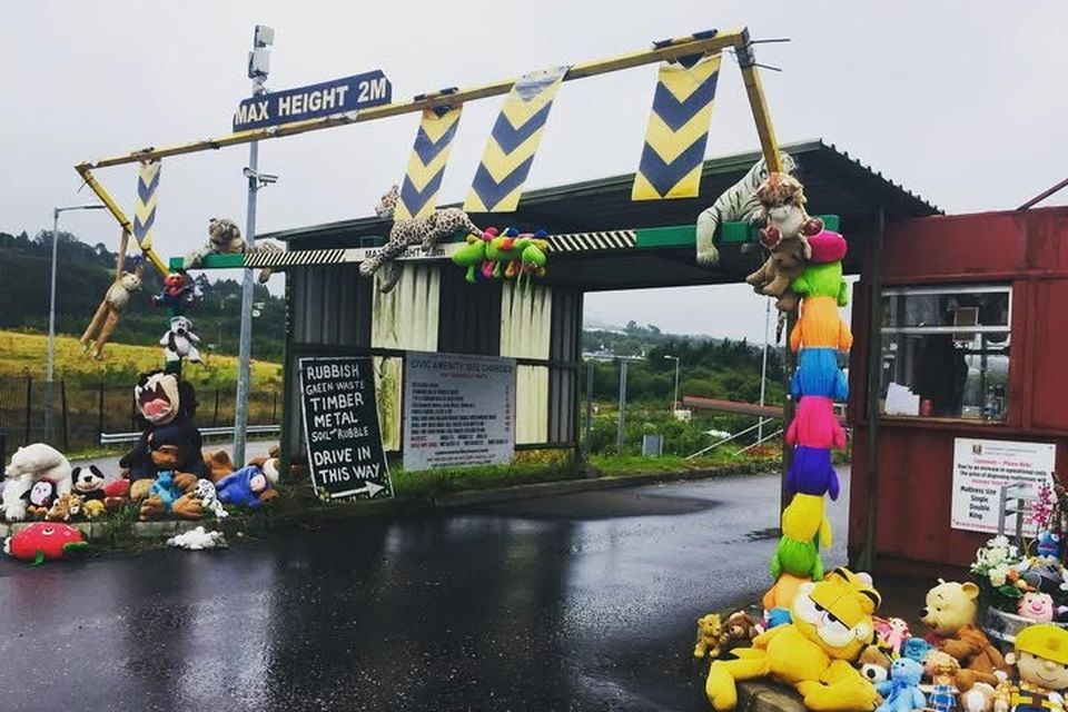 A recycling centre in Cork.